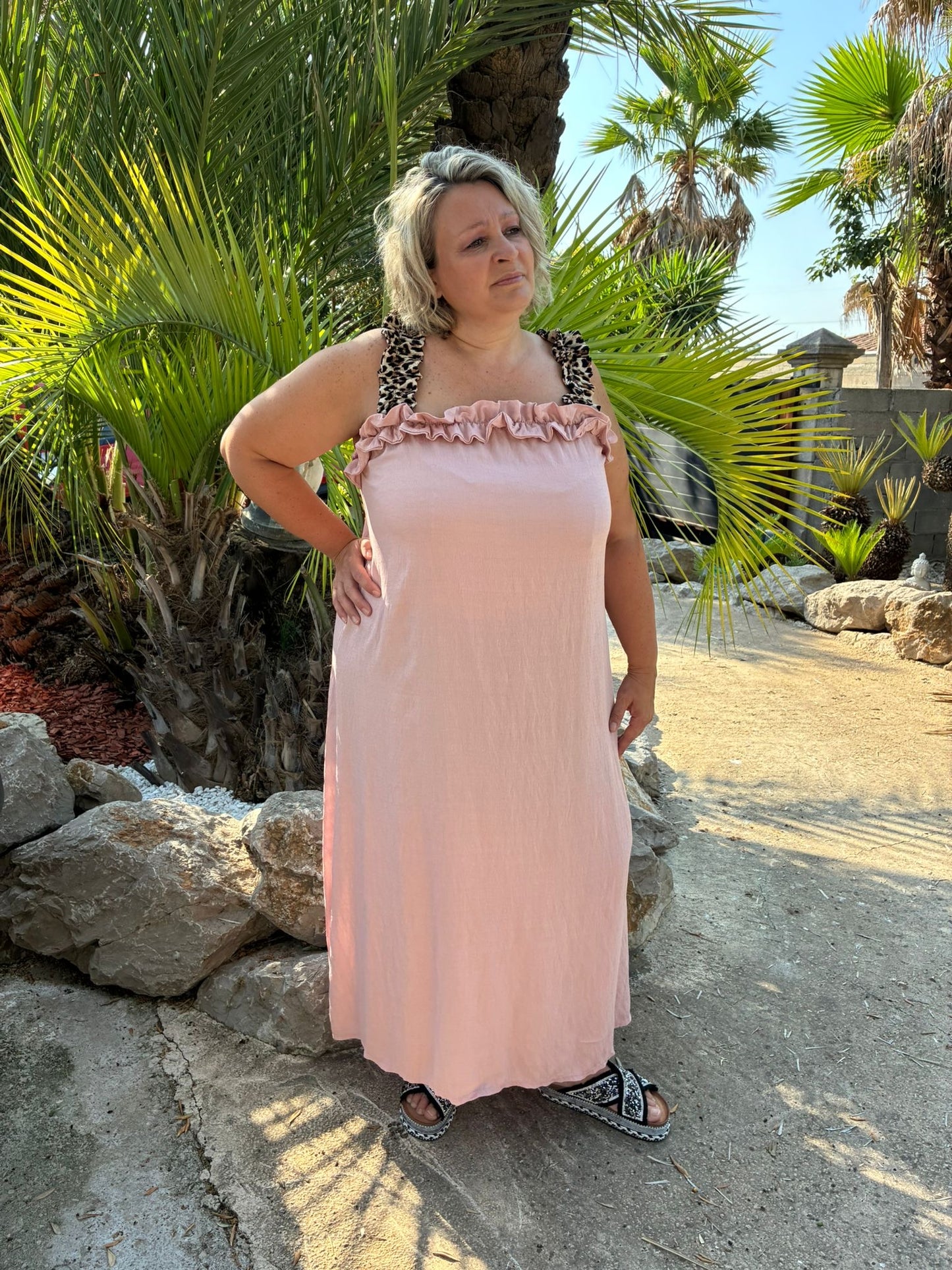 Robe Leopardine