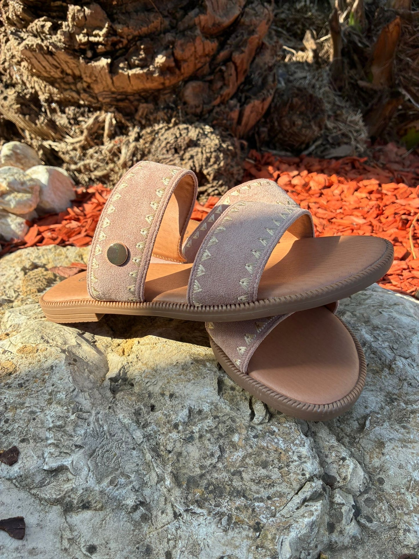 Sandales Roses