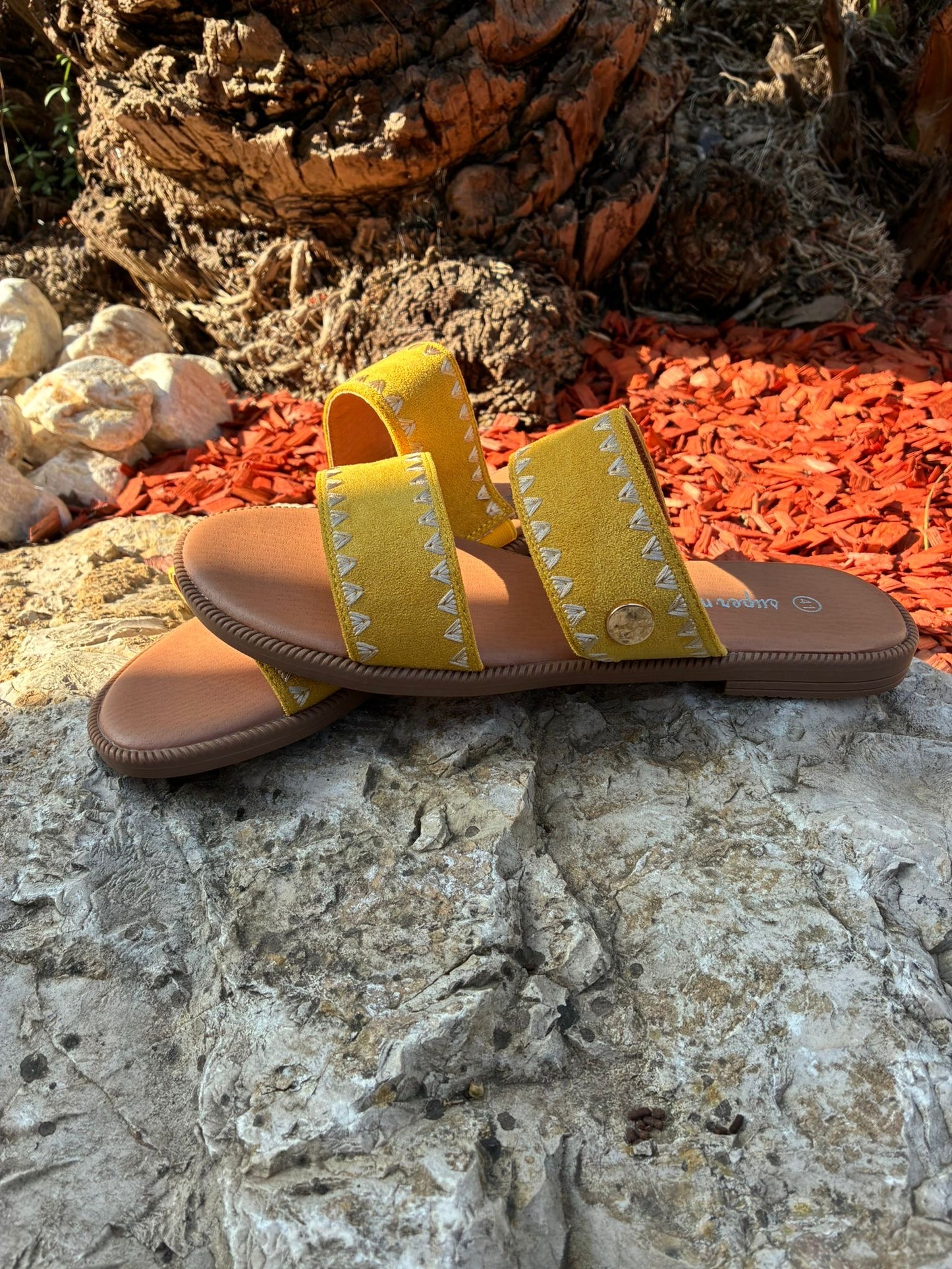 Sandales Jaunes