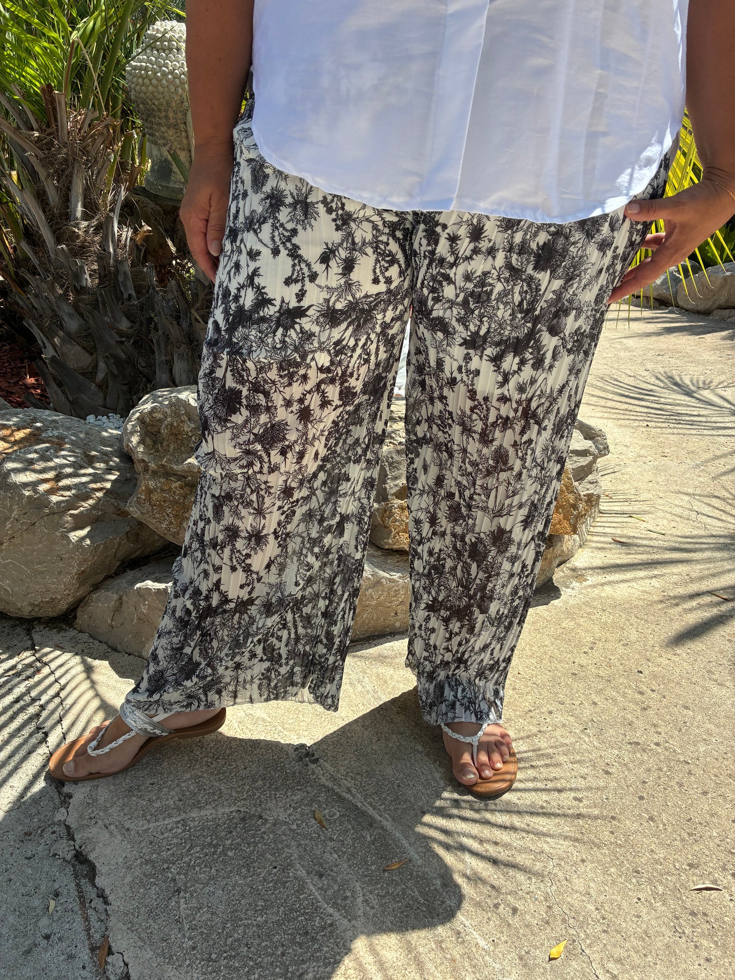 Pantalon Fleuris