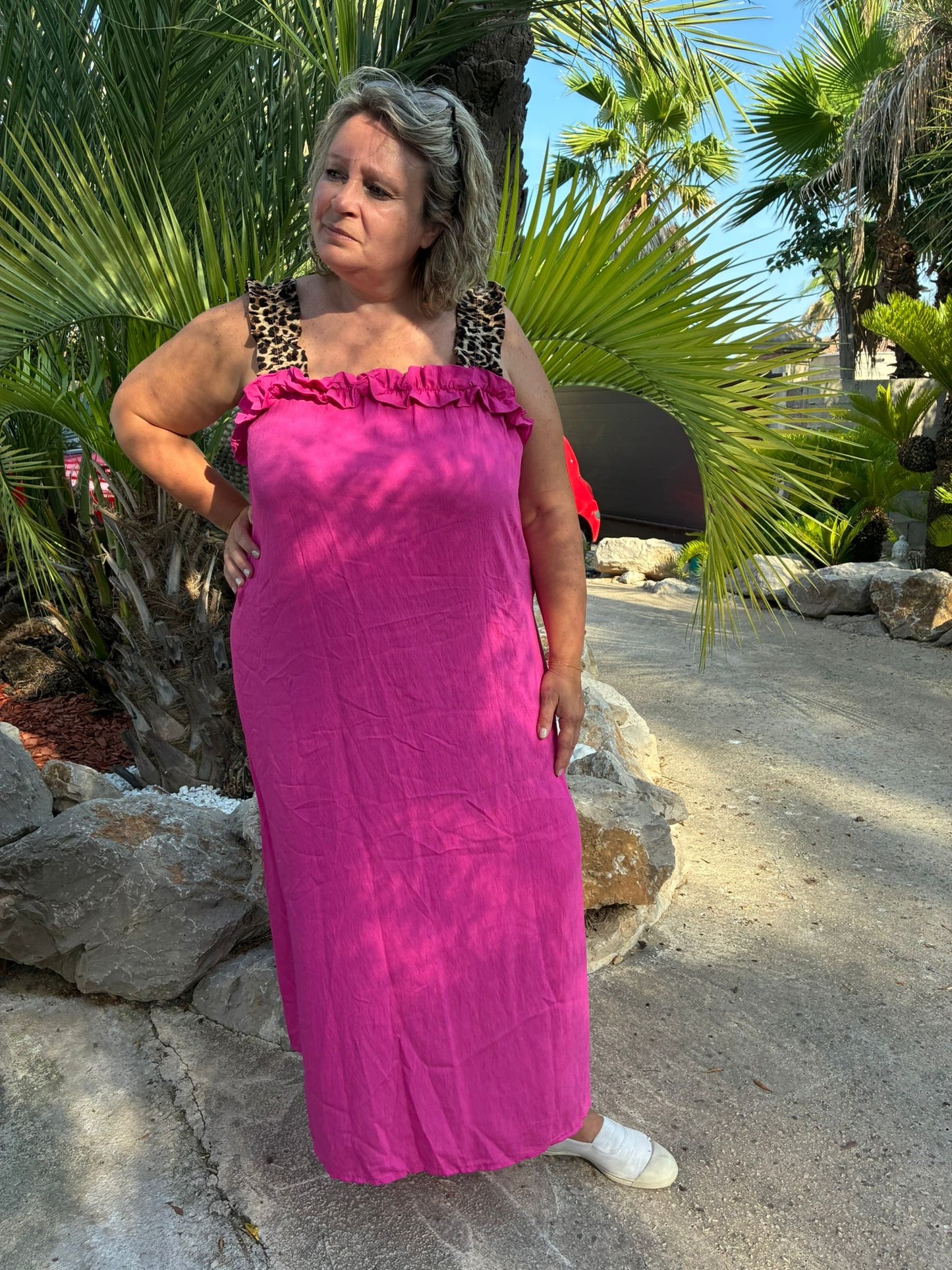 Robe Leopardine