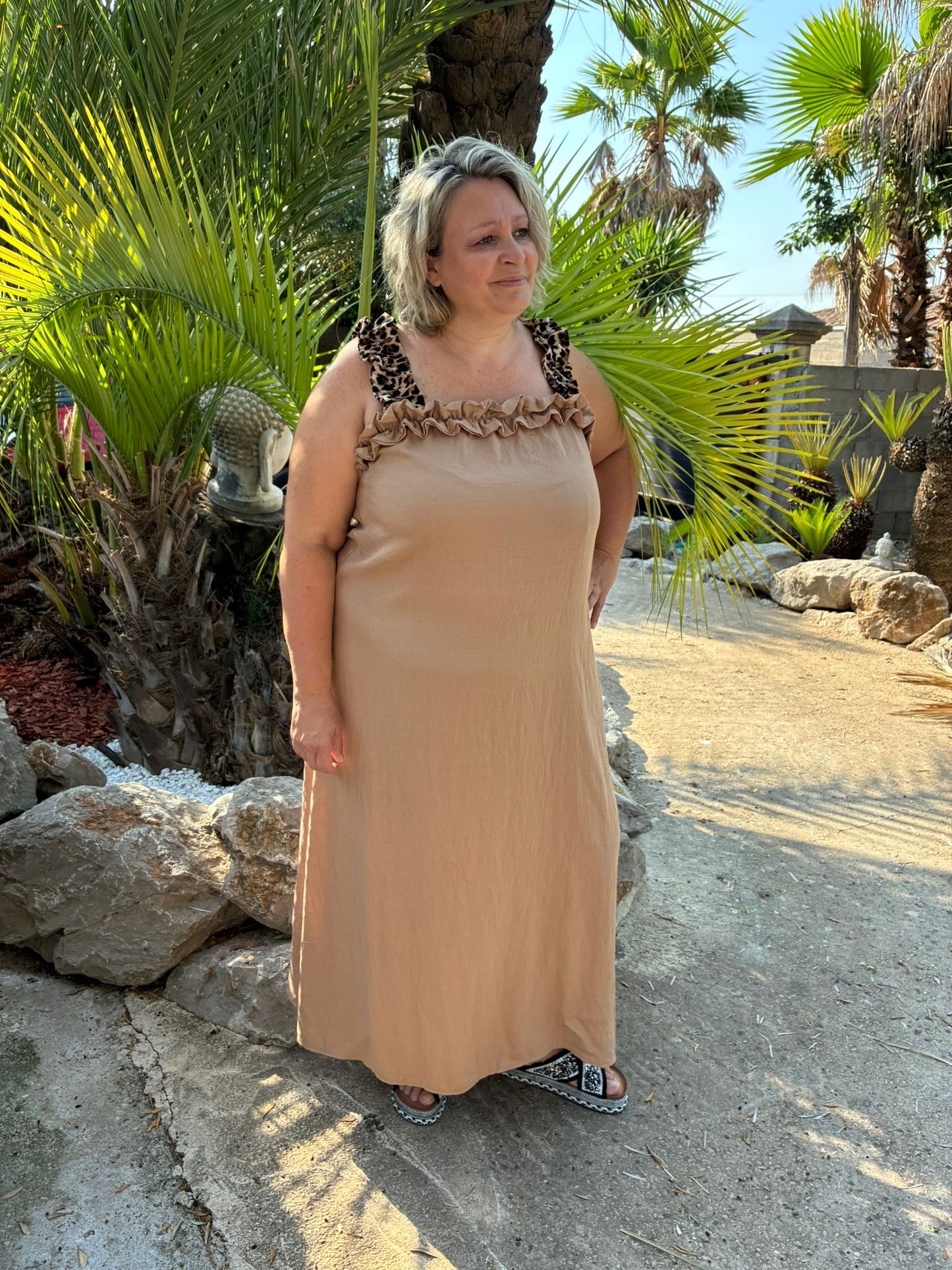 Robe Leopardine