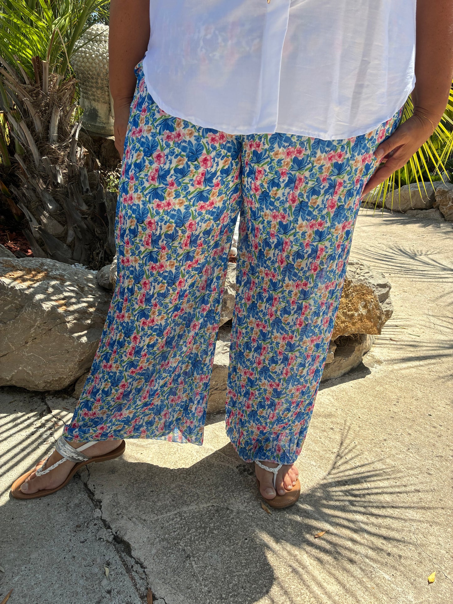 Pantalon Fleuris