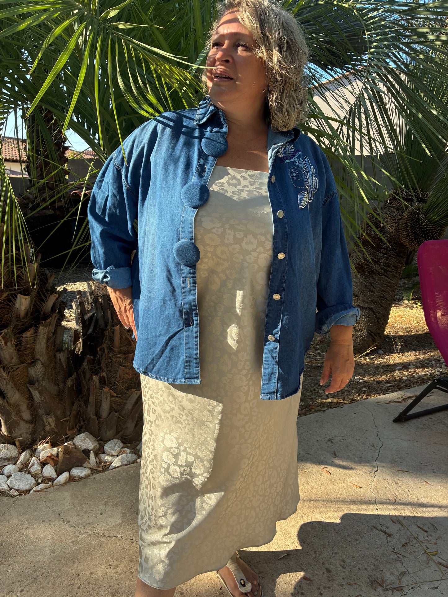 Robe Satinée Leo