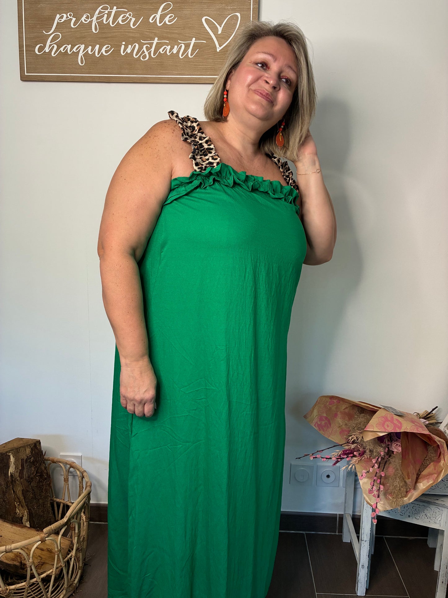 Robe Leopardine