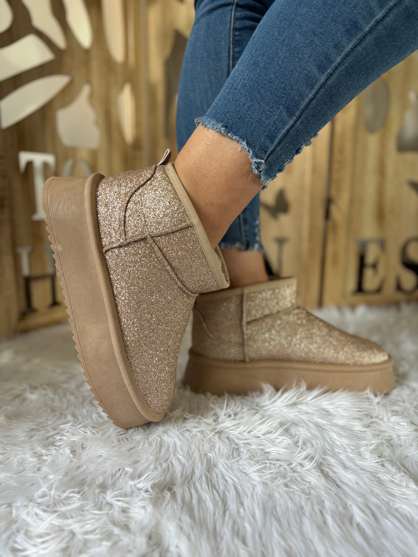 Bottines Paillettes