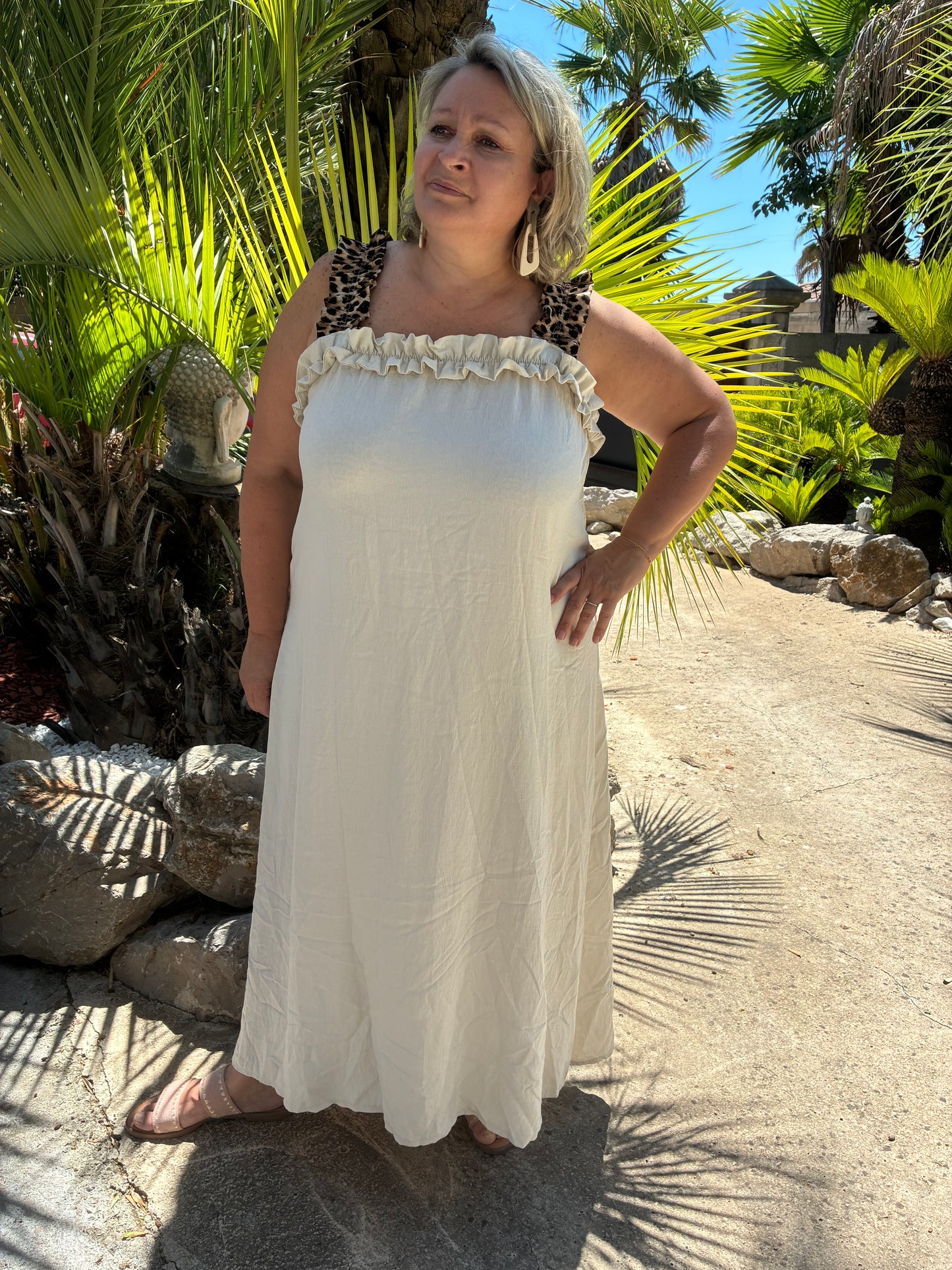 Robe Leopardine