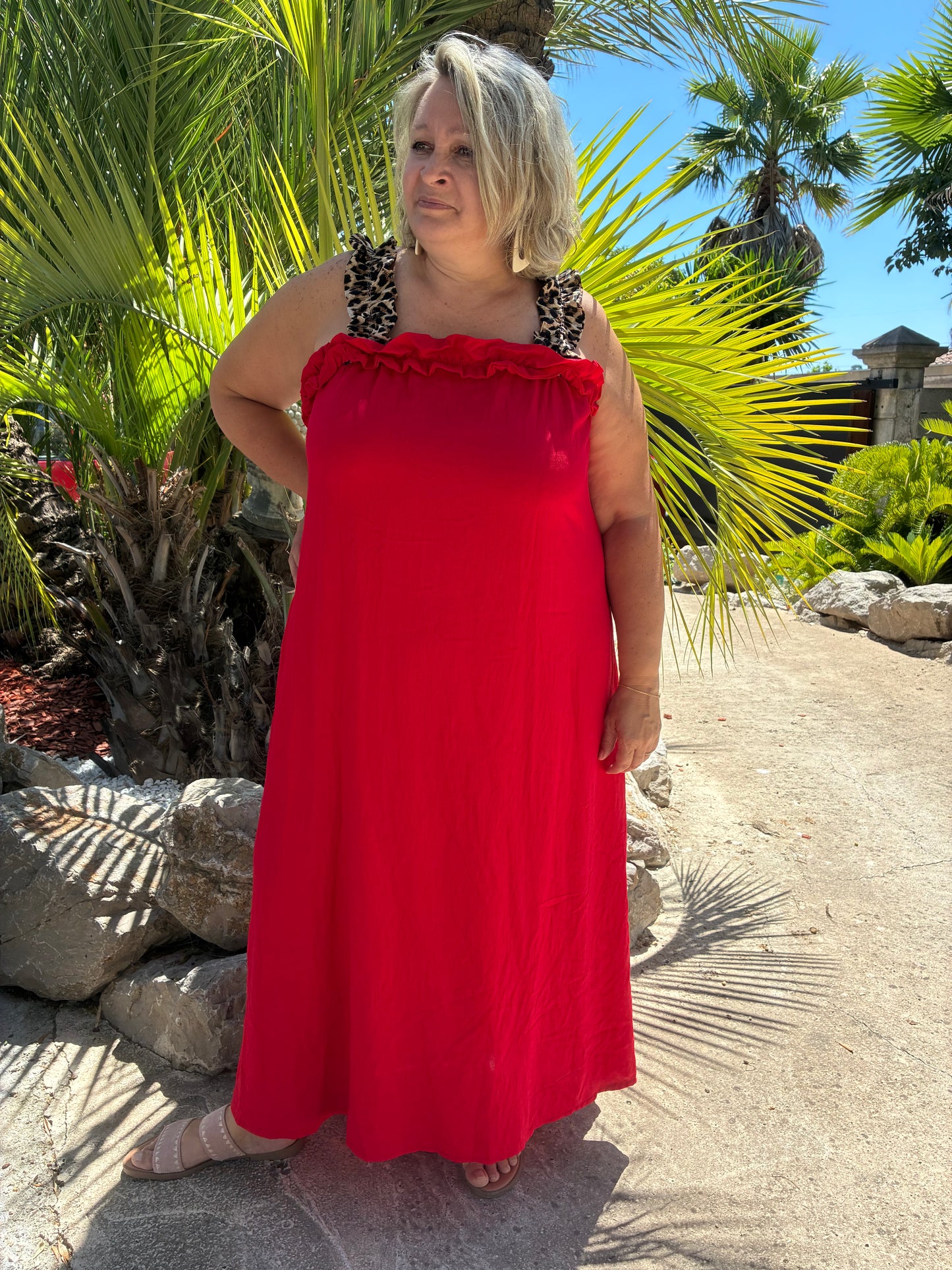 Robe Leopardine