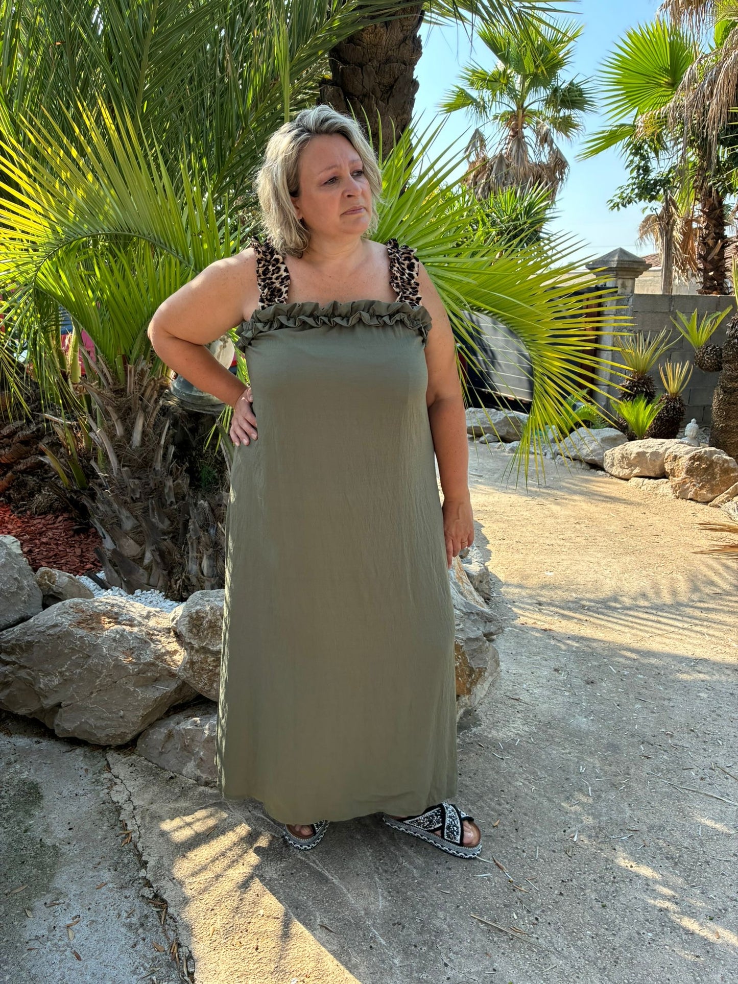 Robe Leopardine