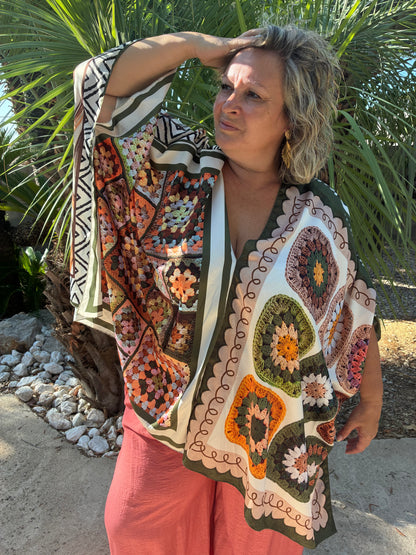 Blouses Patchwork