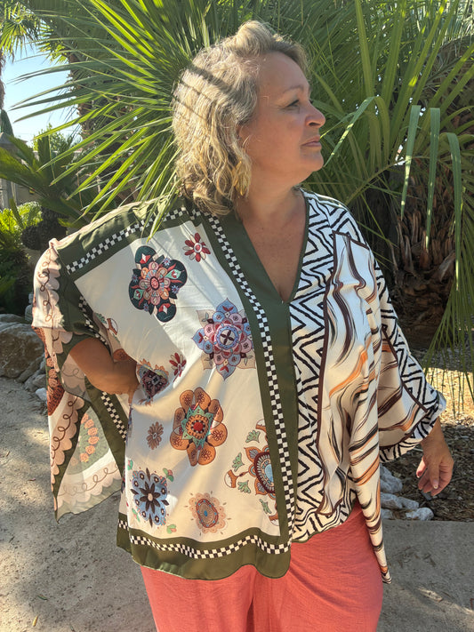 Blouses Patchwork