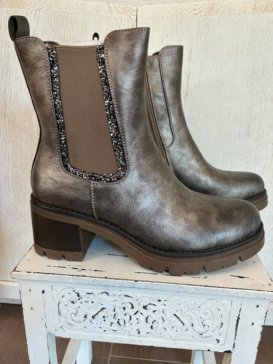 Bottines Satinées