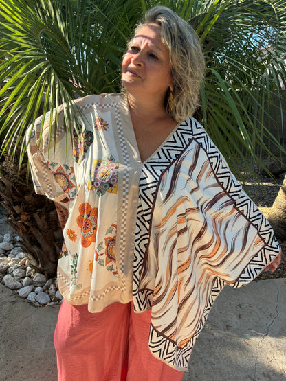 Blouses Patchwork