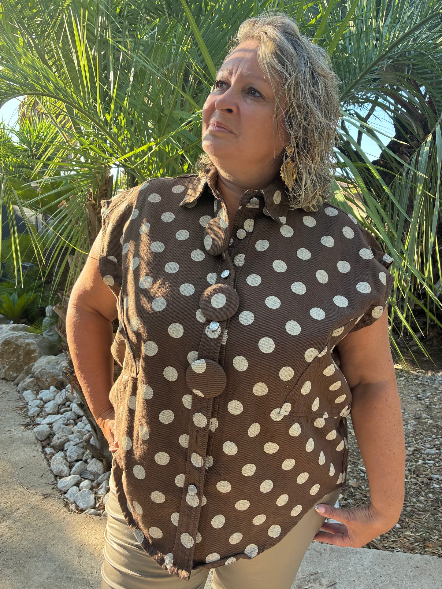 Veste à Pois