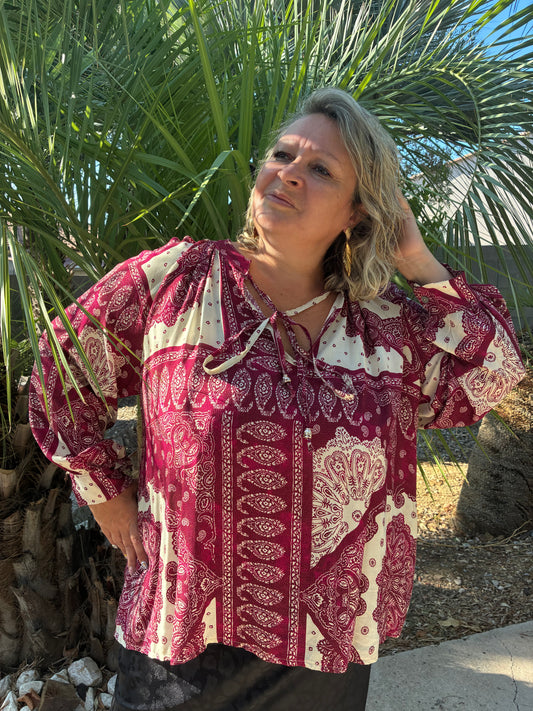 Blouse  Bandana
