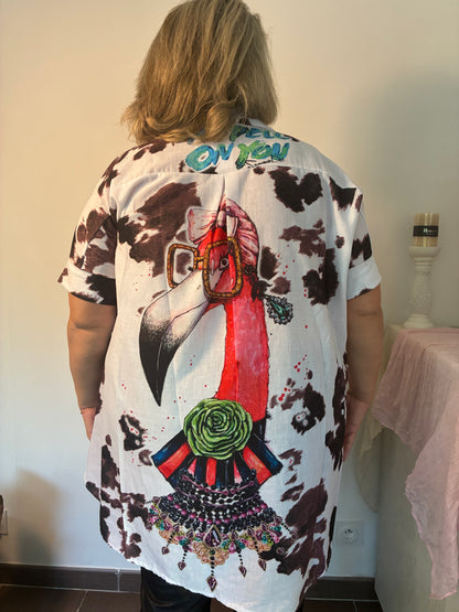 Chemise Flament Rose