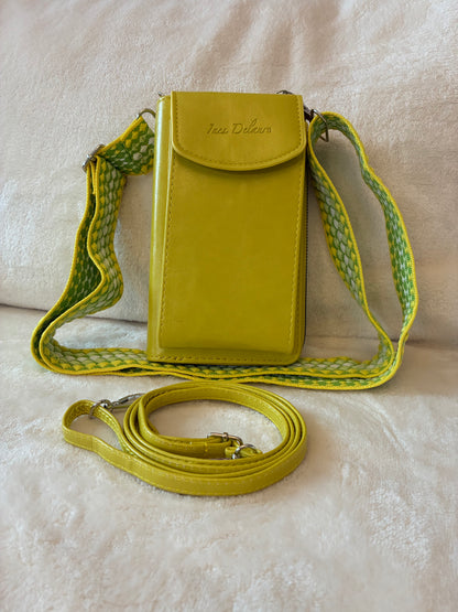 Sac bandoulière range téléphone devant