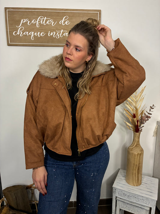 Veste Bomber Fourrure