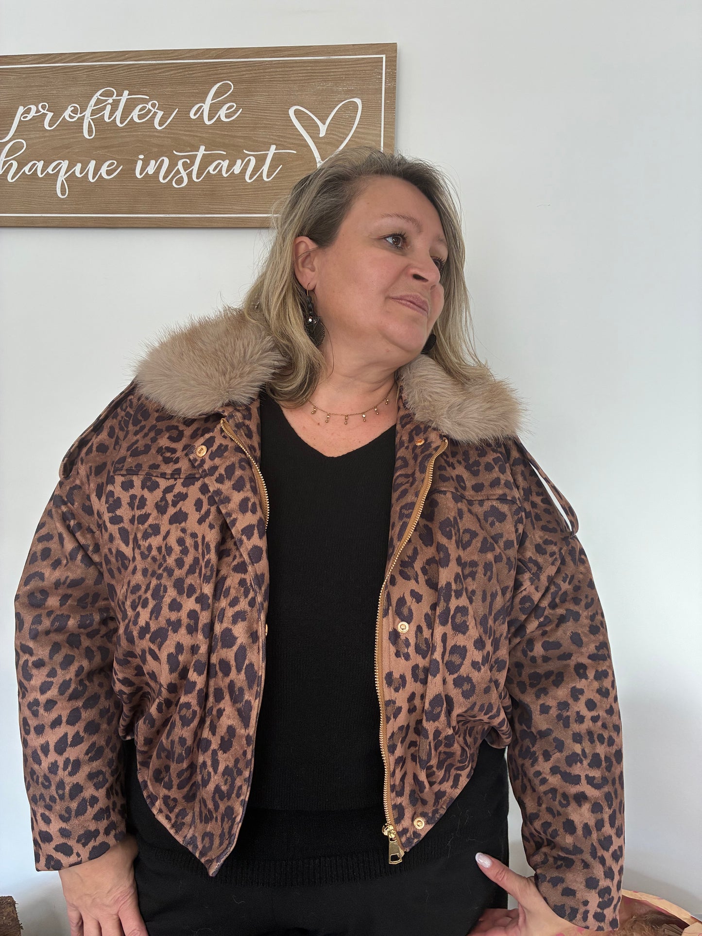 Veste Bomber Fourrure
