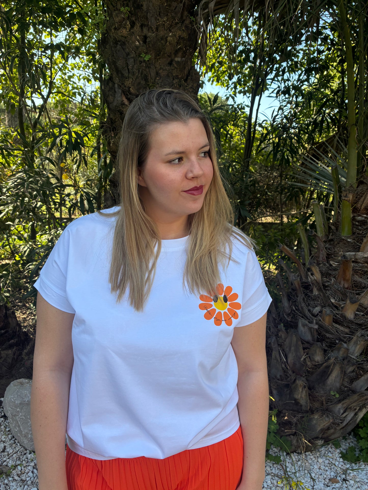 T-shirt Fleur