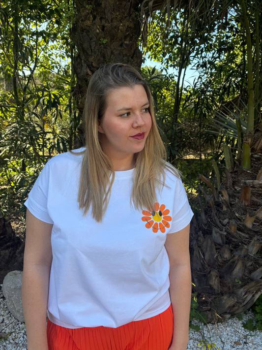 T-shirt Fleur