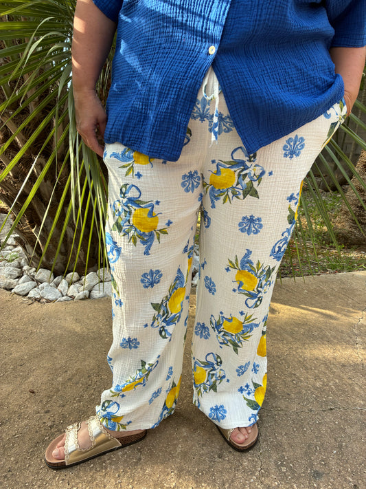 Pantalons Citron