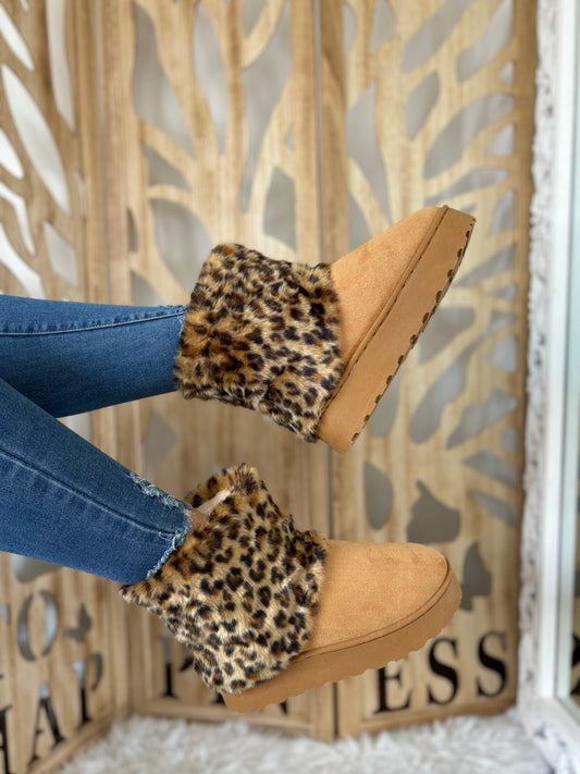 Bottines Leopard
